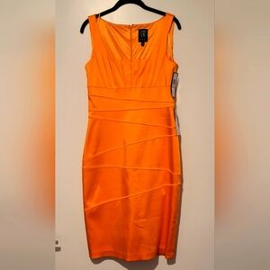 JAX Cocktail Dress - Orange